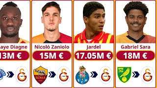 Galatasaray Süper Lig Tarihinin En Pahalı Transferleri 💰 | Galatasaray'ın En Pahalı Futbolcuları