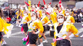 [4K] 絆百祭RUSH　瑞浪バサラカーニバル 2022（バサカニ） 公園通線南会場 (中央)