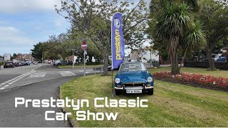 Prestatyn classic car show, Bank Holiday weekend