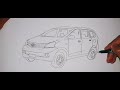 Menggambar mobil TOYOTA AVANZA||toyota avanza car drawing||टोयोटा अवंजा कार ड्राइंग