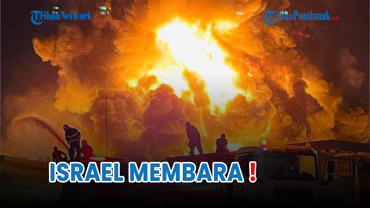 MEMANAS Hizbullah Kembali Tembakkan Puluhan Roket Ke Israel - YouTube