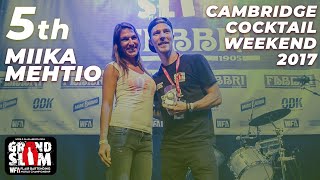 Miika Mehtio | 5th Place | Cambridge Cocktail Weekend | WFA Grand Slam