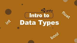 DataTypes | Unity C# | RR Tutorials