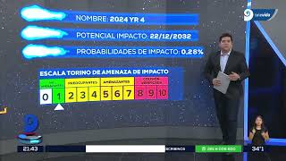 Asteroide 2024 YR4: la NASA redujo la probabilidad de impacto contra la Tierra