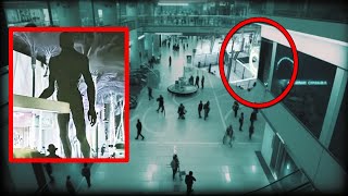 Dentro del Mall de Miami El vídeo del Alien captado Por Cámaras De Seguridad