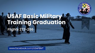 USAF Basic Military Training Graduation Ceremony Flights: 273-286 -- April 11, 2024