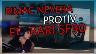 Nugato reagira na Rimac Nevera vs Ferrari SF90