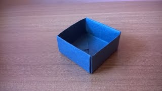 how to make a simple paper box | Step by Step Guide to Make a Paper Origami Box
