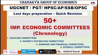 50+ IMP. ECONOMIC COMMITTEES(Chronology)