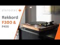 Rekkord Audio F300 & F400 | Vollautomatische Plattenspieler aus Deutschland (Video in Deutsch)