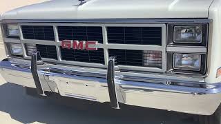 1984 GMC C1500 Sierra Classic, Chrome and Brightwork Detail. FullSizeRender