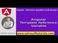 Angular Interview : Angular- Template Reference Variable