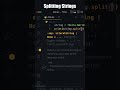 🔴  Splitting Strings in Python