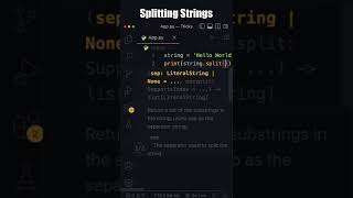 🔴 Splitting Strings in Python