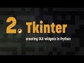 2. Tkinter: creating GUI widgets in Python