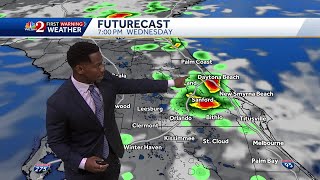 Summertime pattern, isolated showers continue ahead of weekend cooldown in Orlando | May 28 forecast