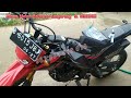 KAWASAKI KLX _ terpasang Alarm Anti Maling Motor Mp1 way __ Alarm Motor Balaraja Tangerang & CIREBON