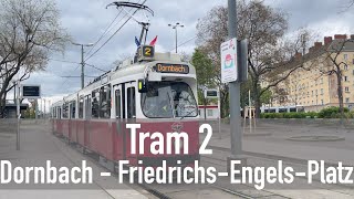 Tram 2 trip [Wien 2021]