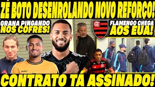 FLAMENGO: ZÉ BOTO FLAGRADO AO TELEFONE DESENROLANDO ENROSCO POR REFORÇO! CONTRATO RUBRICADO!