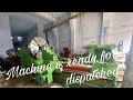 16ft Heavy duty lathe machine,36” bed width,34” centre height,48”Dogchuck,metal lathe|kharad machine