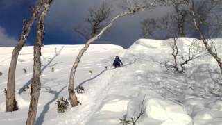 幌平山から尻滑り