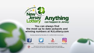 NJ Lottery Live Evening Draw 08/23/2024