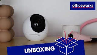 EZVIZ C6W 4MP Indoor Pan/Tilt WiFi Camera Unboxing