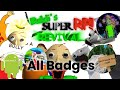 ROBLOX Baldi Super RP! Revival ALL BADGES PT.1