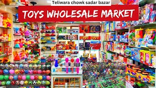 Cheapest Toy Market Wholesale Sadar Bazar Delhi 2024 Importer Wholesaler of All Kinds of Toys
