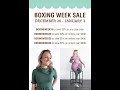 Boxing Week SALE - Buttercream Clothing