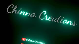 my name is nani song❤️😘// whatsapp status video// black screen video// by Chinna Creations