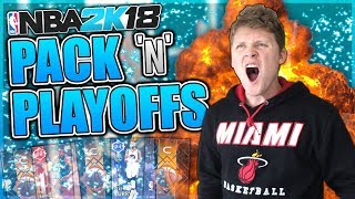 CAN ANYBODY BEAT US AT THIS GAME MODE? NBA 2K18 PACK AND PLAYOFFS #2