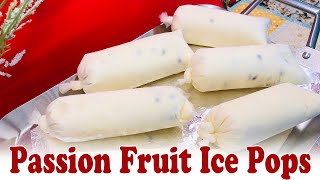 Gourmet Passion Fruit Ice Pops