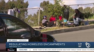 National City council proposes ordinance to firmly regulate homeless encampments