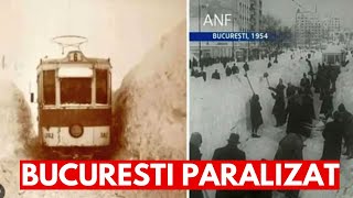 România Îngropată în Zăpadă! Coșmarul Iernii din 1954