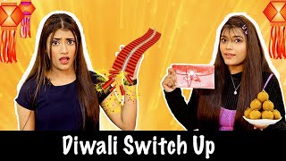 Diwali Switch Up Challenge | SAMREEN ALI