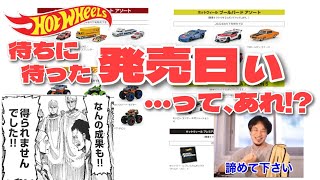 大量発売日！ホットウィールの新作をレビューしてくぜ！って、あらあらまぁ