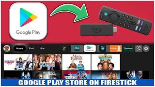 GOOGLE PLAY STORE On FIRESTICK In 2022 (Easy Install Guide)