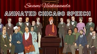 Swami Vivekananda Chicago Speech | Swami Vivekananda speech l Animated video | English