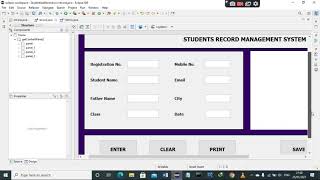 How to design Students Record Management System in Java | JAVA ECLIPSE SWING | Complete Software