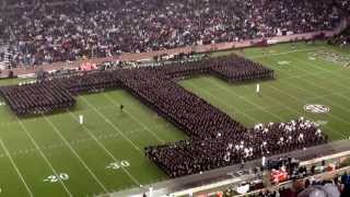 Fightin' Texas Aggie Band Halftime Drill - Missouri Game at Kyle Field on Novemb