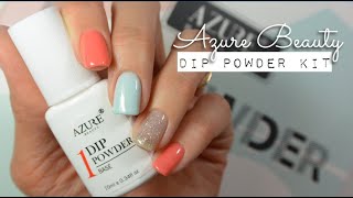 Amazon Azure Beauty Dip Powder Kit Nails || Rikki’s Nails Pp