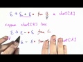 Reduction Walkthrough - Programming Languages