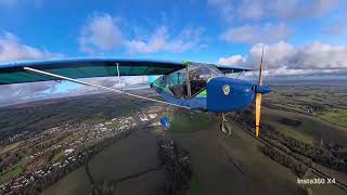 Rans S6ES Microlight Insta360 X4 Test Flight