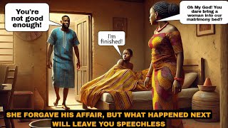 SHE FORGAVE HIS AFFAIR, BUT WHAT HAPPENED NEXT WILL LEAVE YOU SPEECHLESS #story #folk #african #tale