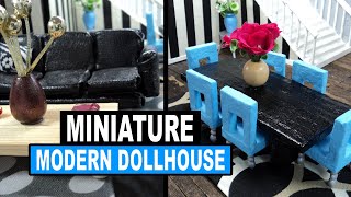 DIY Modern Miniature Dollhouse