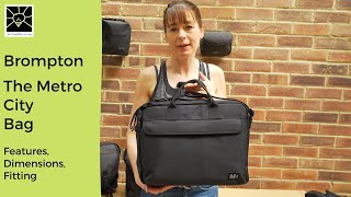 Brompton Metro City Bag - perfect laptop case for Bromptoners