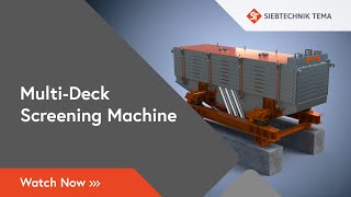 Multi-deck screening machine