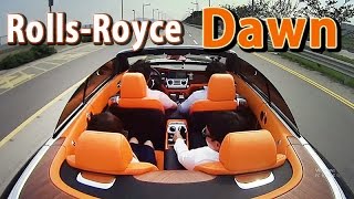 롤스로이스 던(Dawn) 시승기 2부, 강력하고 우아한 도로 위의 요트 Rolls-Royce Dawn