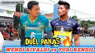 TARKAM TERBARU || LIGUNG AGUNG CUP || DUEL PANAS WENDI RIVALDI VS YUDI KENDIL